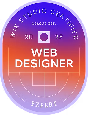 Wix Studio Web Designer badge